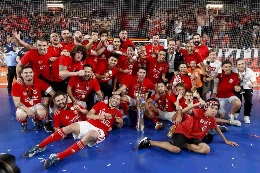 Benfica campeão de futsal