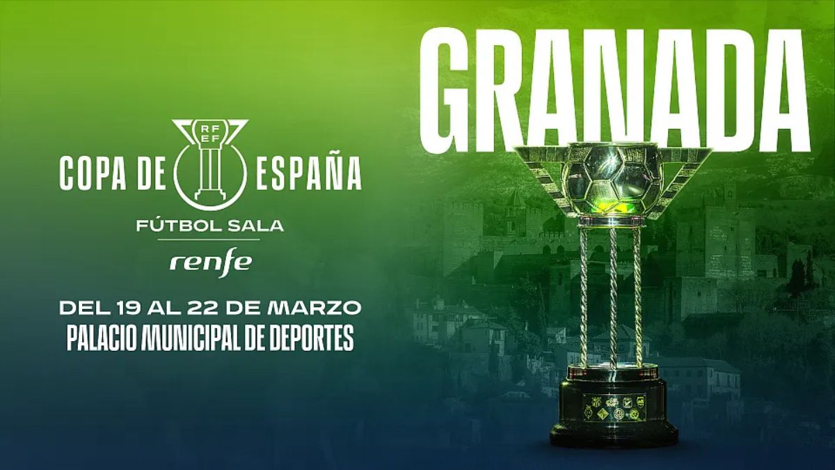 Granada capital del fútbol sala con la Copa de España